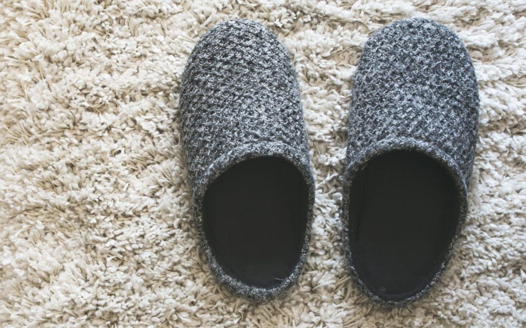 Rêver d’aller au travail en chausson